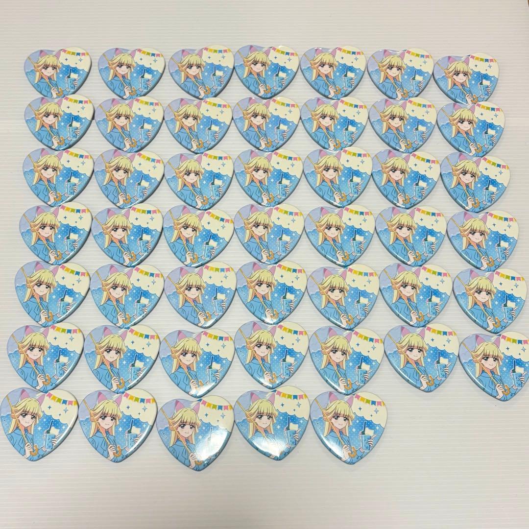 わんだふるぷりきゅあ！ 猫屋敷ユキ ハート缶バッジ マルイ OIOI 出張店