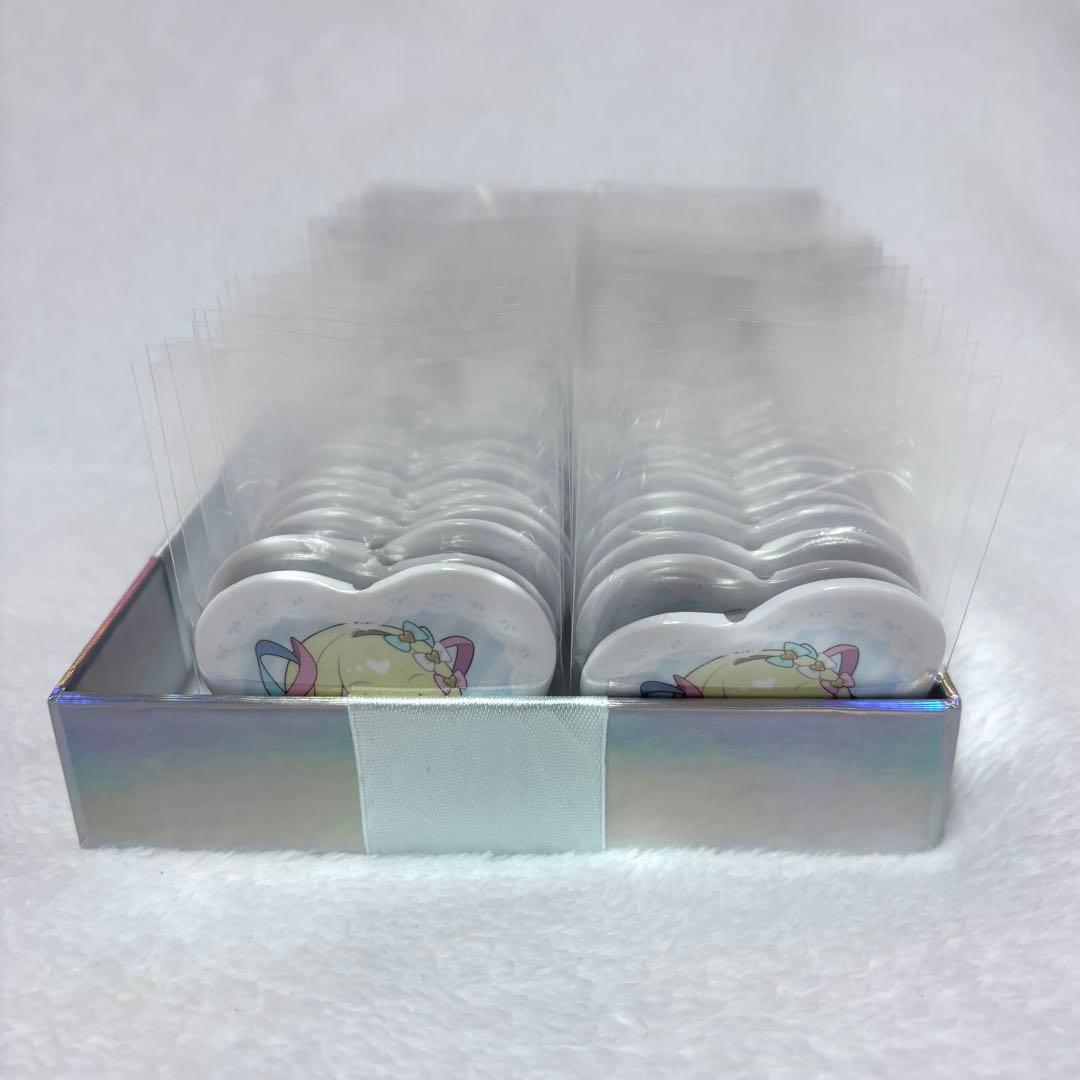 ニディガ 超てんちゃん てんしのお茶会 ハート型缶バッジ40個