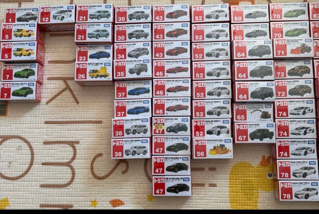 トミカ　ミニカーセット まとめ売り　合計249台