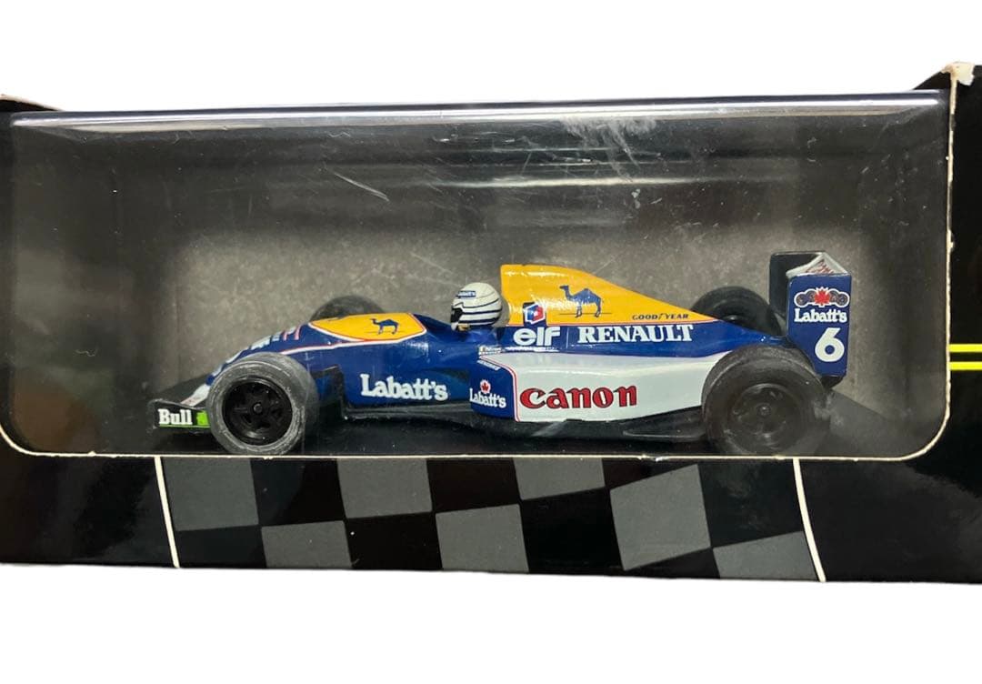 ミニカー WILLIAMS RENAULT FW14 RICCARDO PATRESE