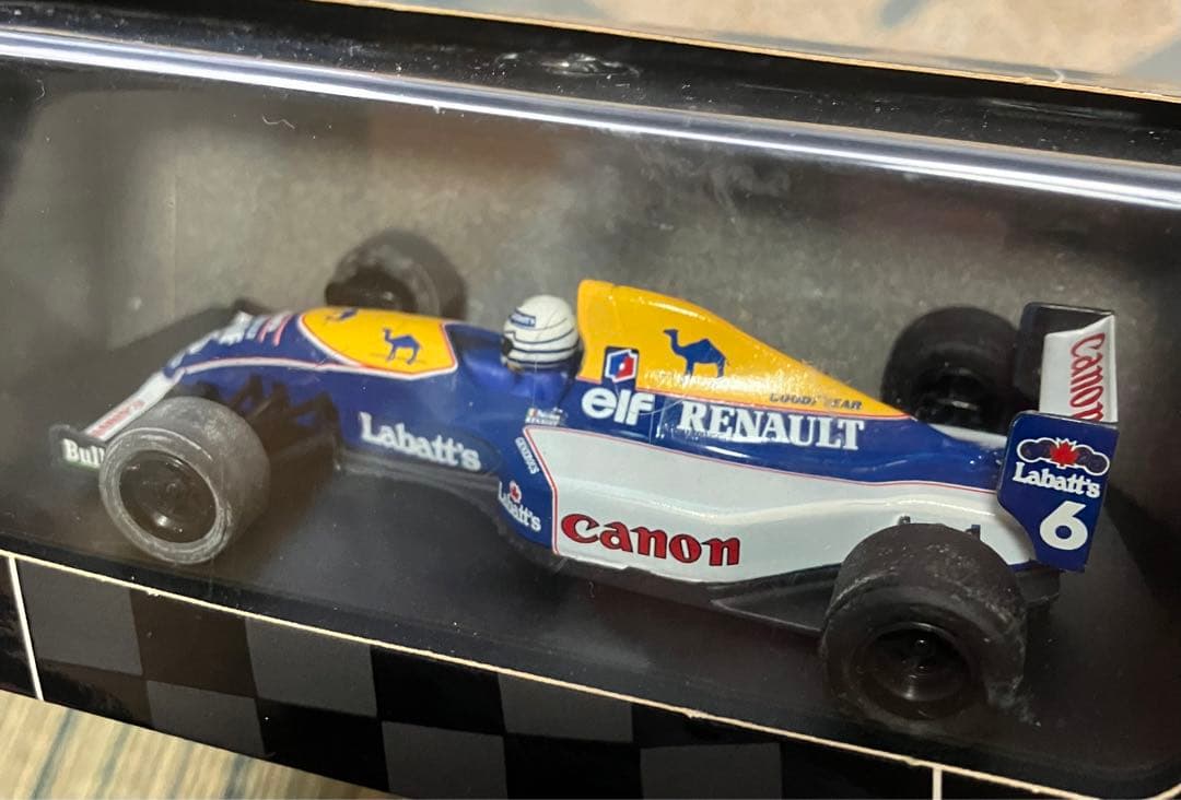 ミニカー WILLIAMS RENAULT FW14 RICCARDO PATRESE
