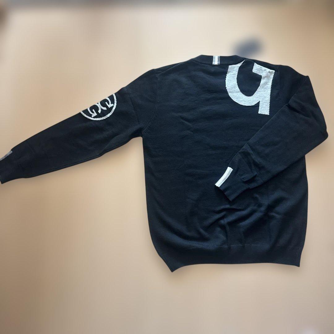 ★新品★ G/FORE ロゴ ブラック クルーネックセーター 秋冬