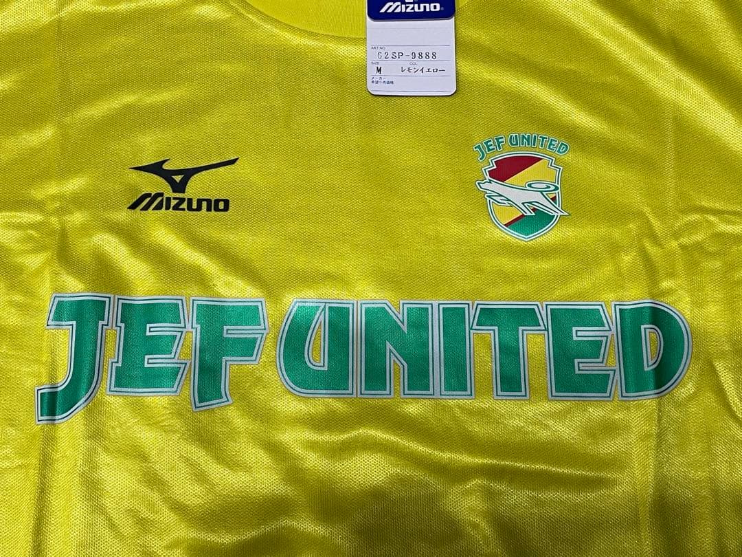 【新品未使用タグ付】JEF UNITED イエロー Tシャツ Ｌサイズ【長袖】