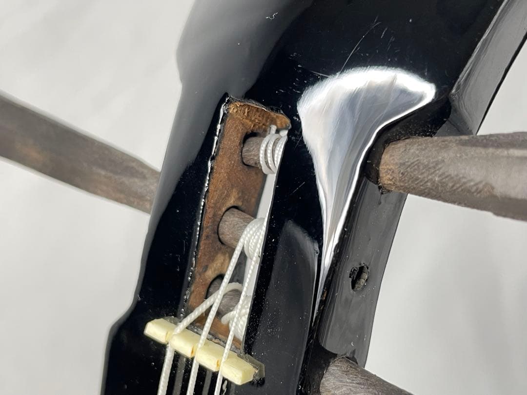 沖縄三線 ゆし木・実入り 人工皮 セミビンテージ