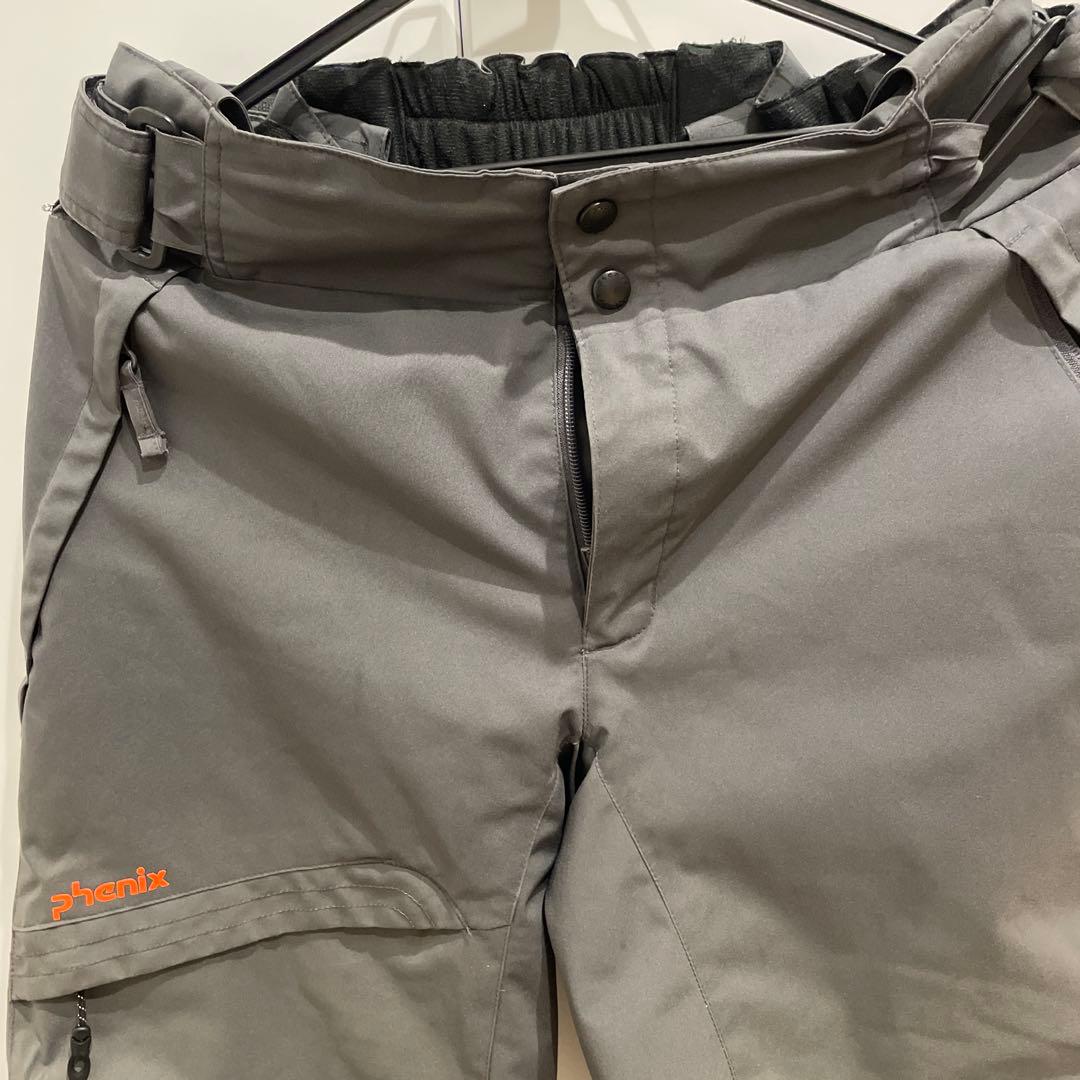 Ｐhenix スキーウェア ホワイト/グレー 男性用