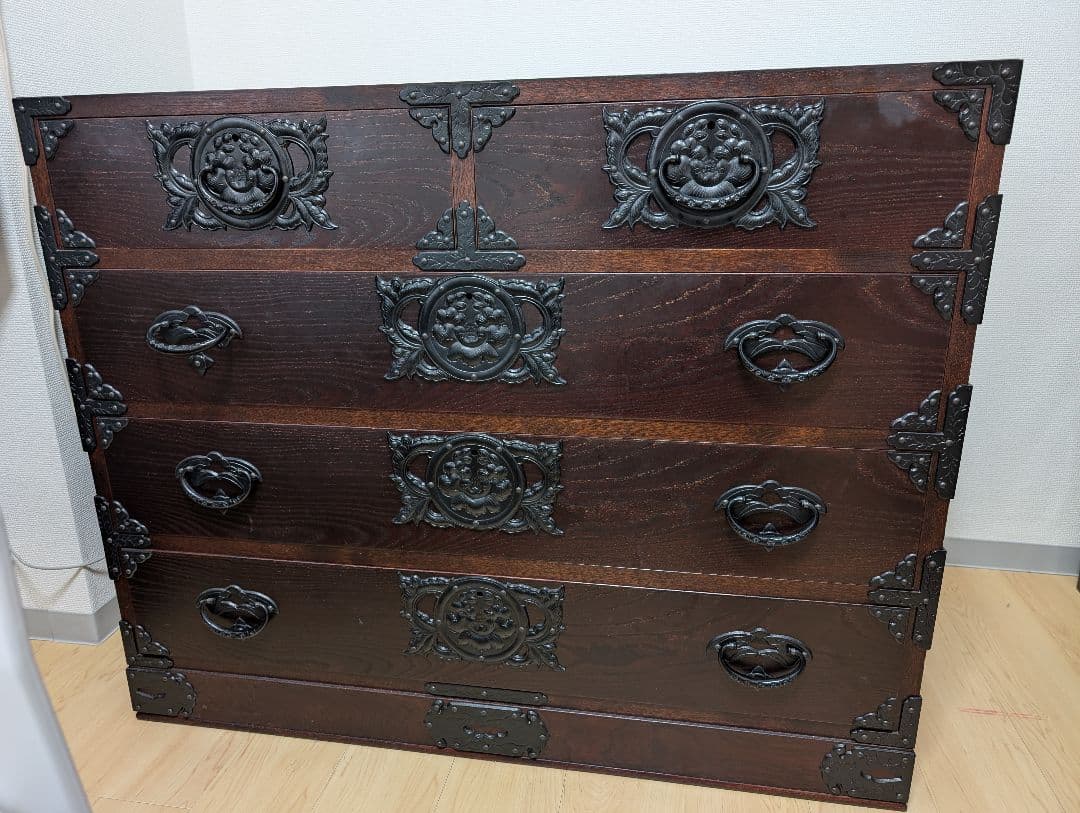 岩谷堂箪笥4段　民芸家具