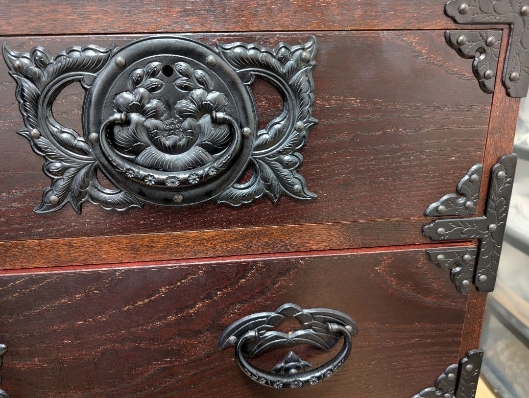 岩谷堂箪笥4段　民芸家具