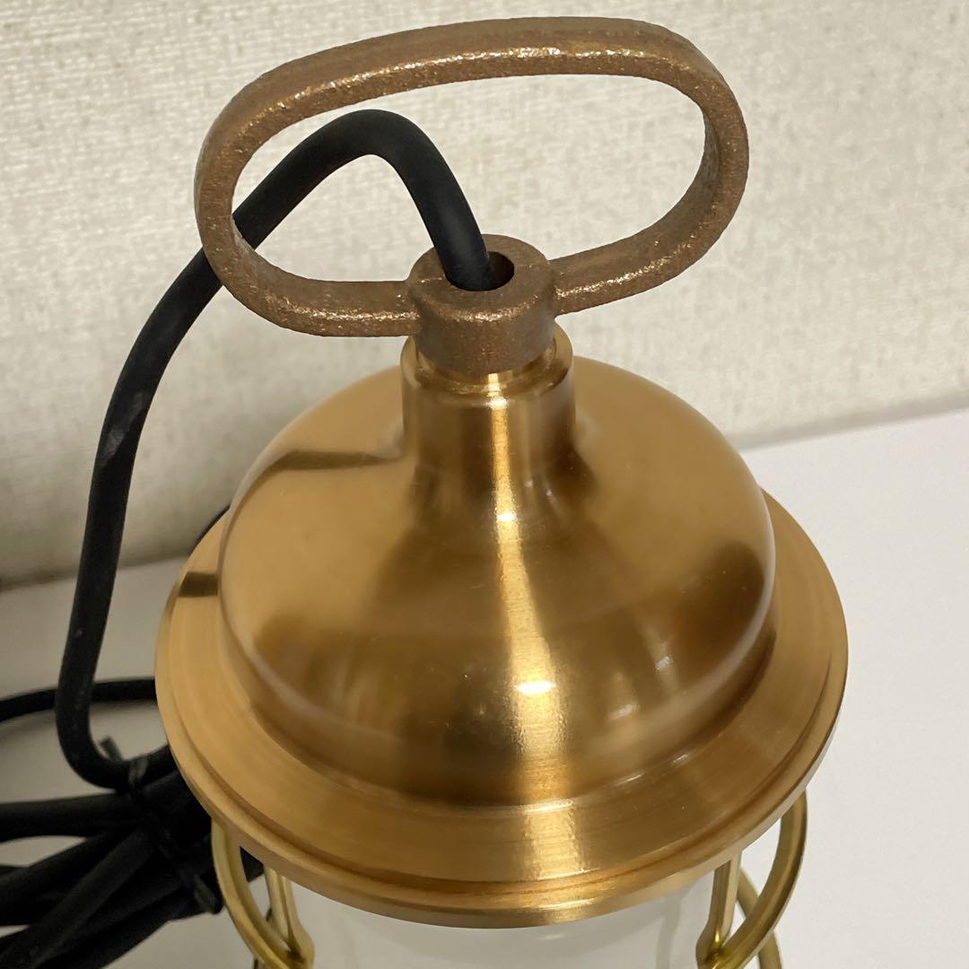 松本船舶電機製作所 マリンランプ「キャリーライト ゴールド」