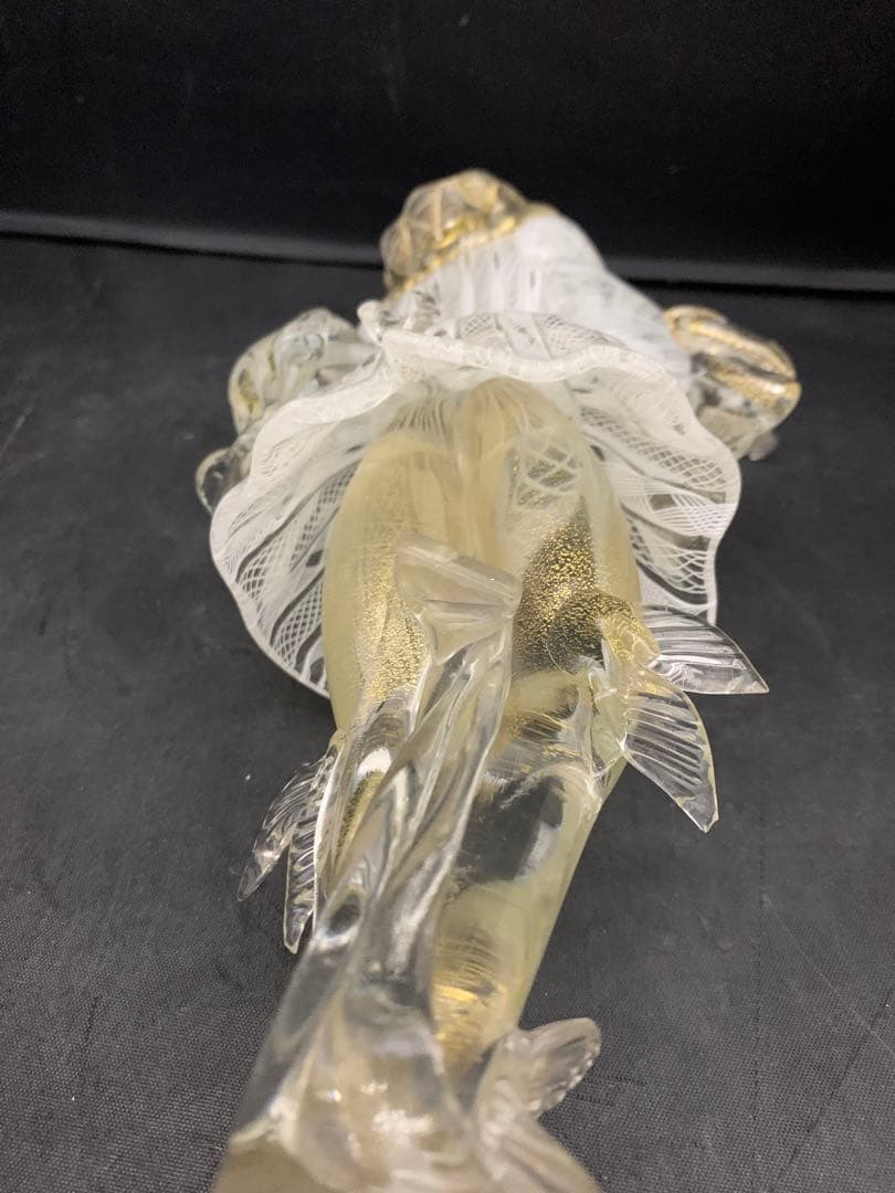 ベネチアンガラス　ムラノ　イタリア　置物