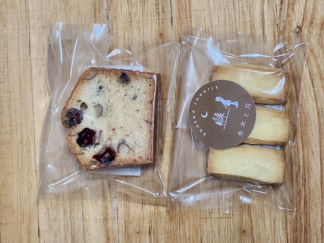 スノーマン貼箱とパティスリー貼箱とパウンドケーキ