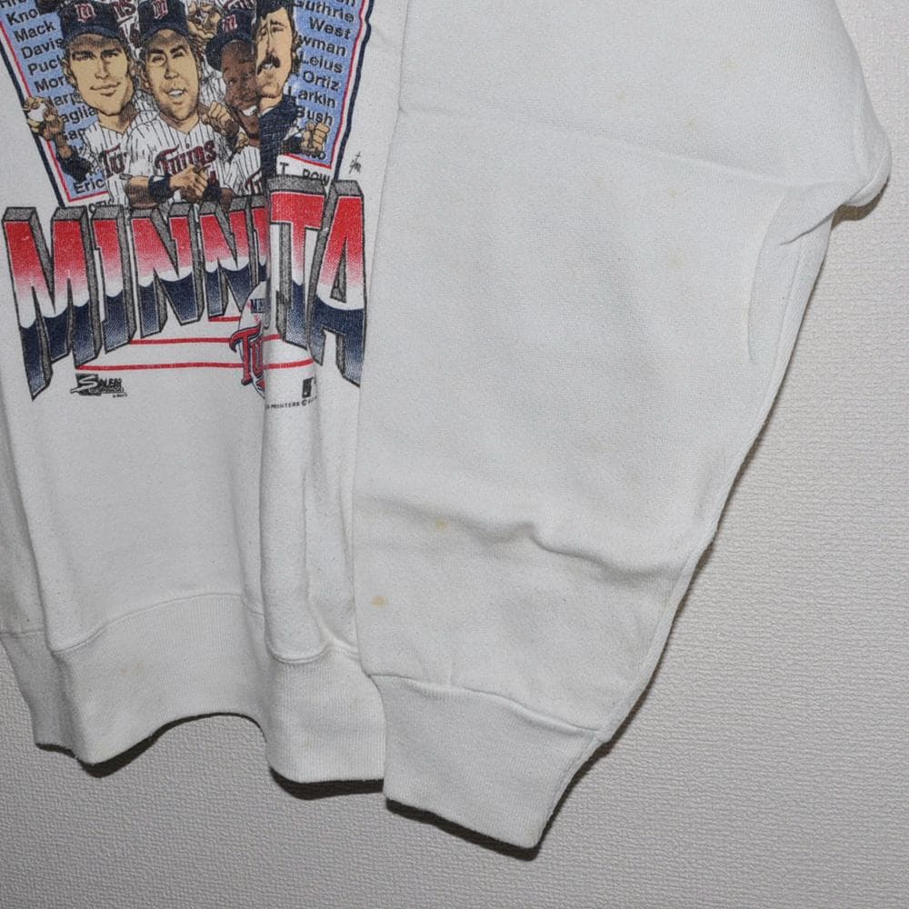 【MLB スウェット】Salem ツインズ 1991 ワールドチャンピオン