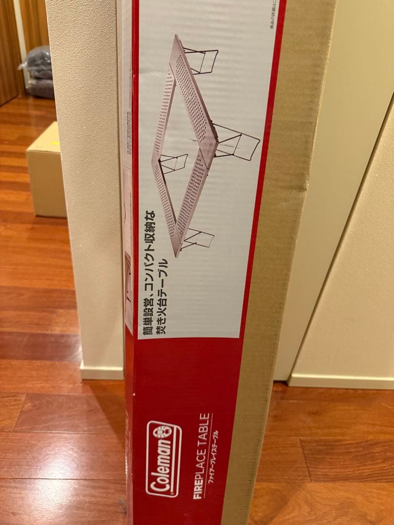 新品未使用コールマン　ファイアープレイステーブル