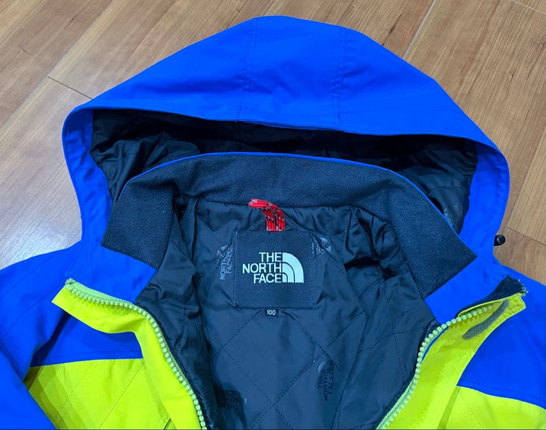 ノースフェイス　雪遊び　スキーウェア　つなぎ　100