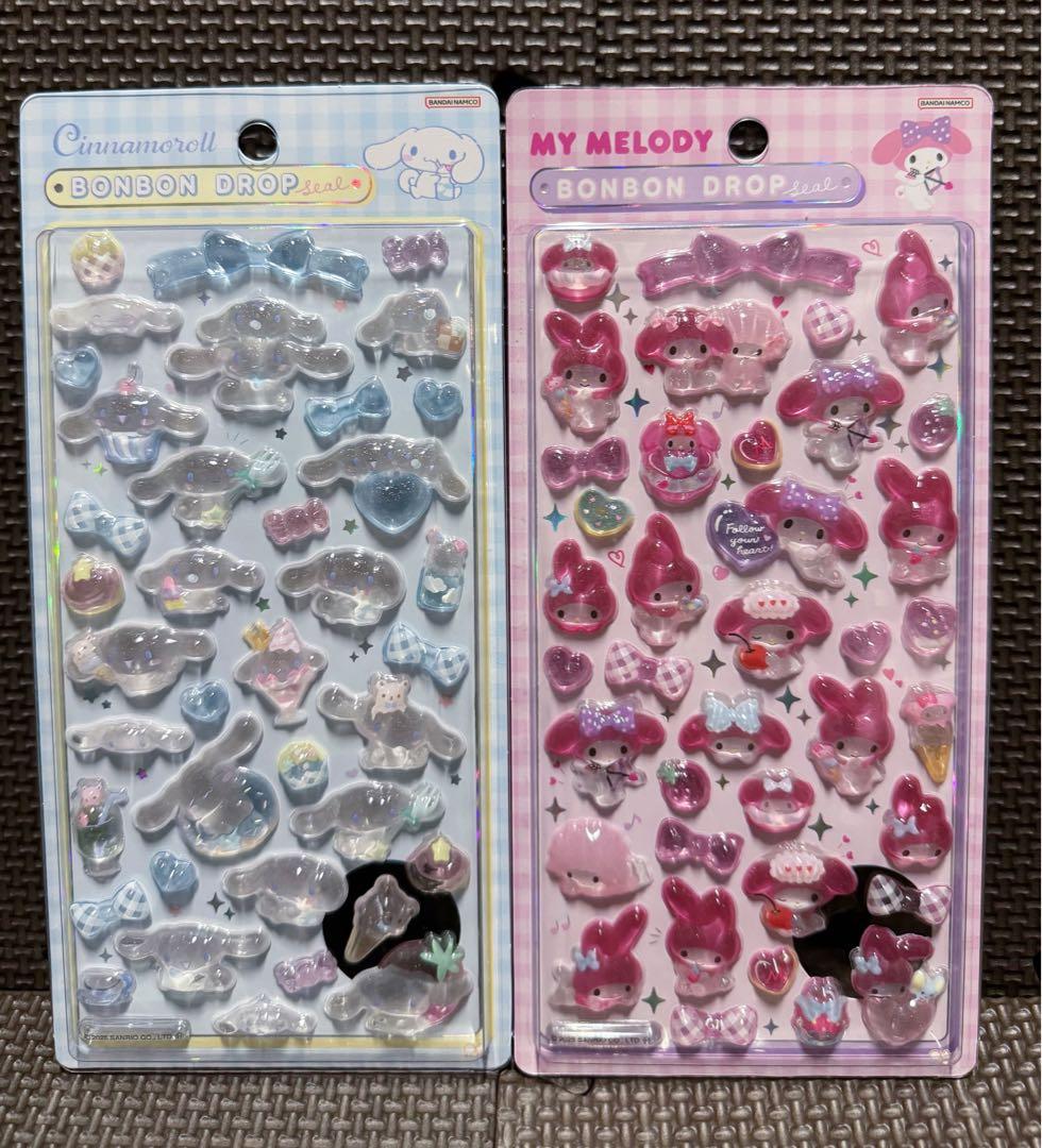 正規品 サンリオボンボンドロップシール 第2弾 8枚コンプリート