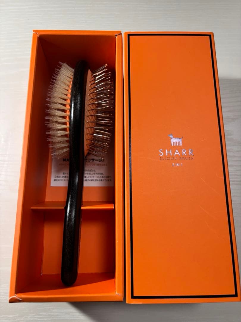 【極美品】SHARR 2in1 ペットブラシ