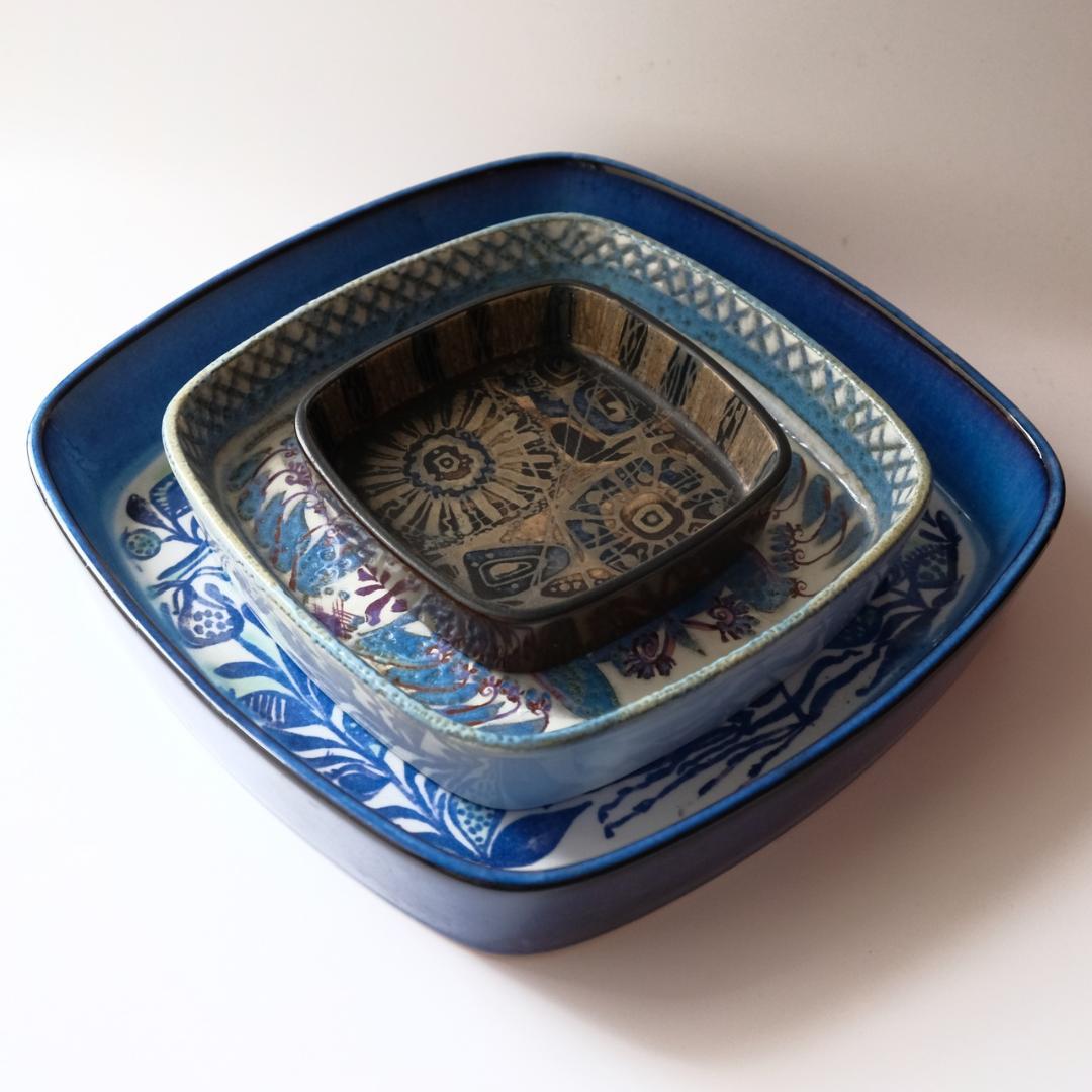 ロイヤルコペンハーゲン テネラ スクエアプレート17cm