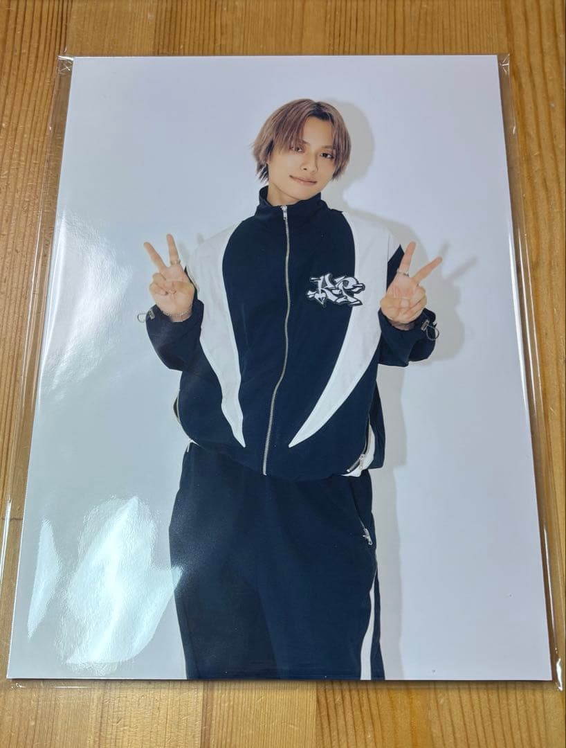 川口蒼真 BLACK FLAME パネル キドフェノHMV