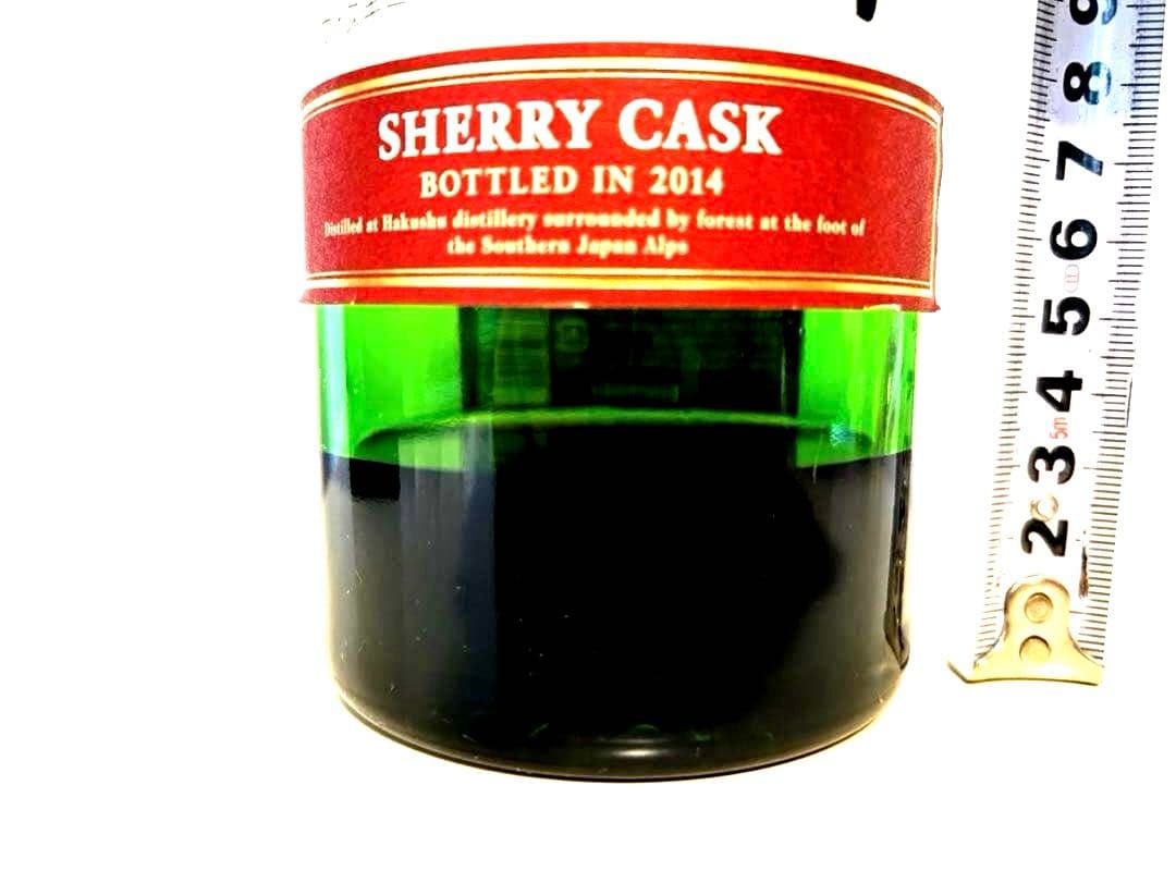 【空瓶】希少　白州 シングルモルトウイスキー シェリーカスク 2014年
