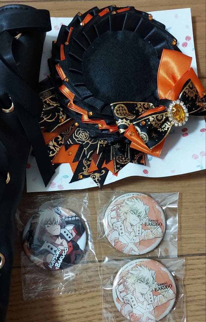 ヒロアカ 僕のヒーローアカデミア 爆豪 爆豪勝己 痛バ 痛バッグ 缶バッジ