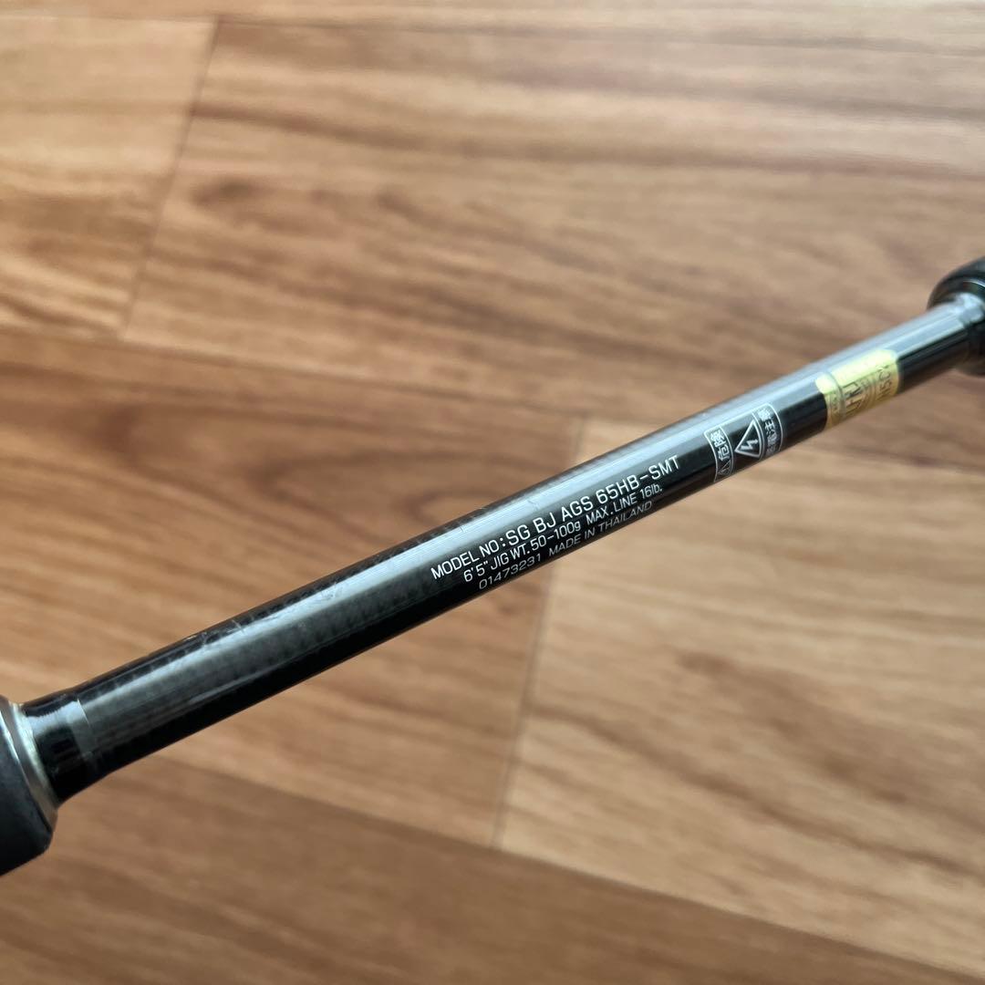ロッド DAIWA SALTIGA BJ AGS 65HB SMT