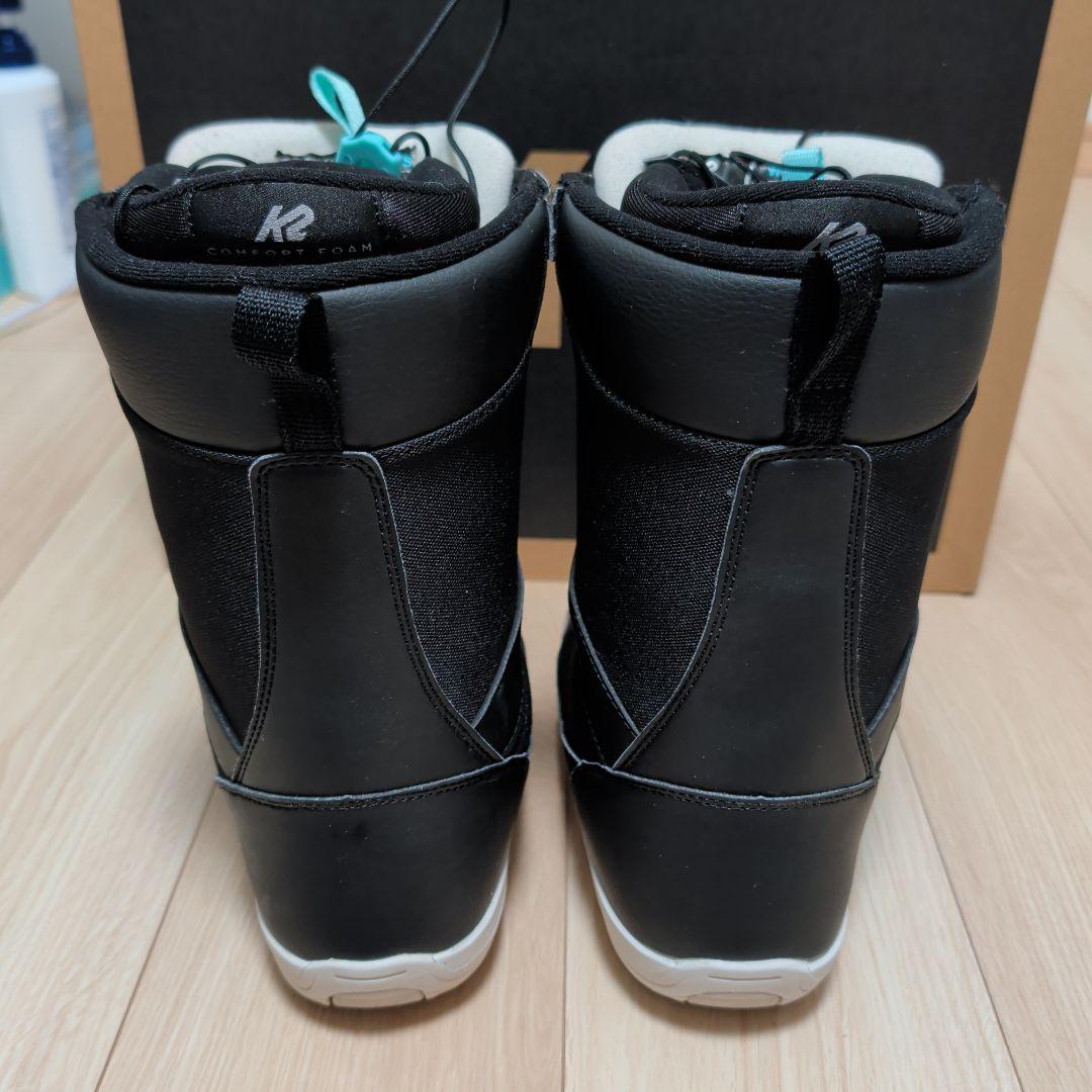 【美品/23cm】K2 BELIEF レディース スノーボードブーツ BOA 黒