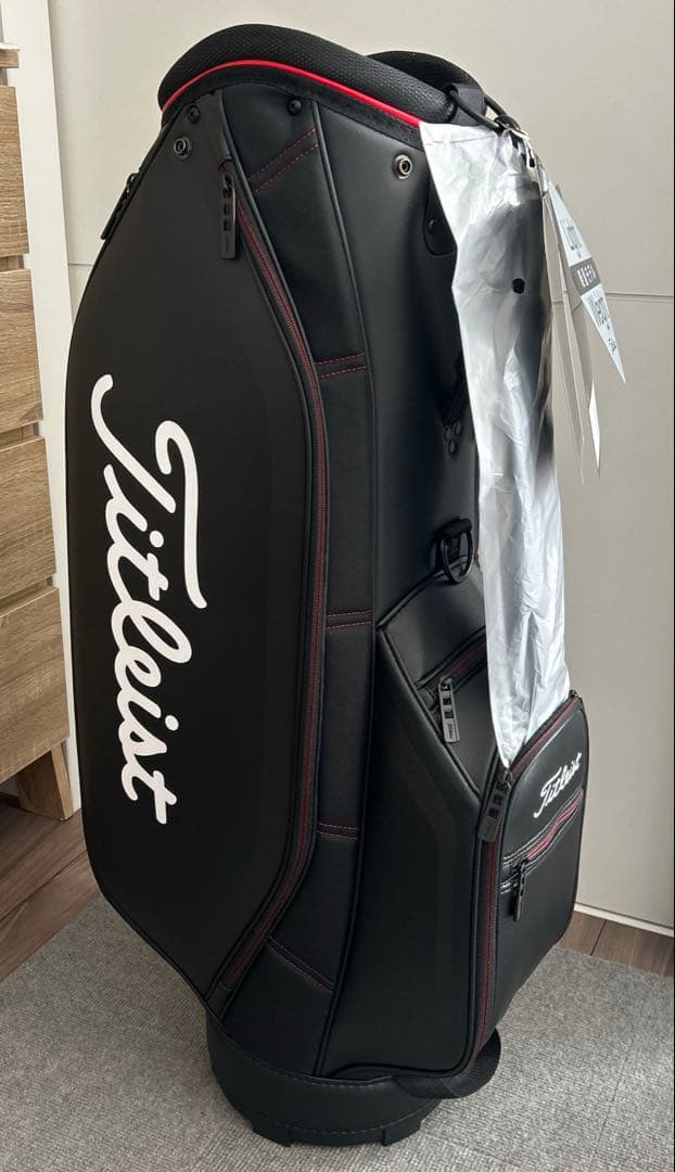メンズ タイトリスト TB23ACBA アスパイア 9型 キャディバッグ 男性用
