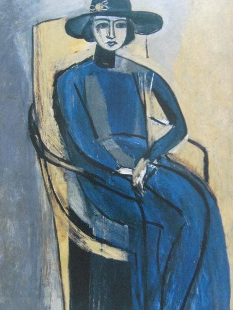 アンリ・マティス、「グレタ・プロゾールの肖像」、希少な画集より