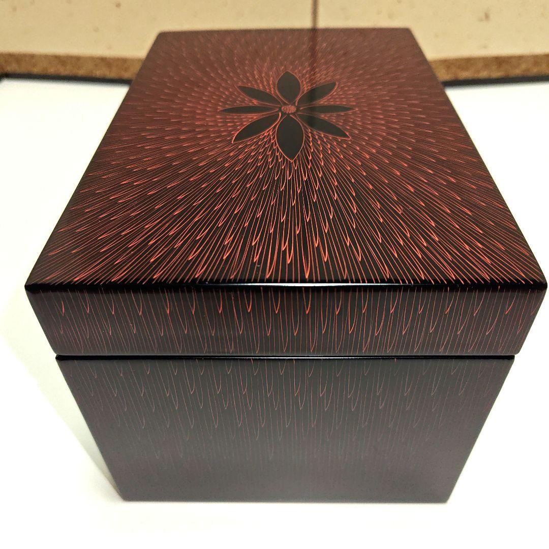 新春セール！　茶道具　黒菊毛彫茶箱