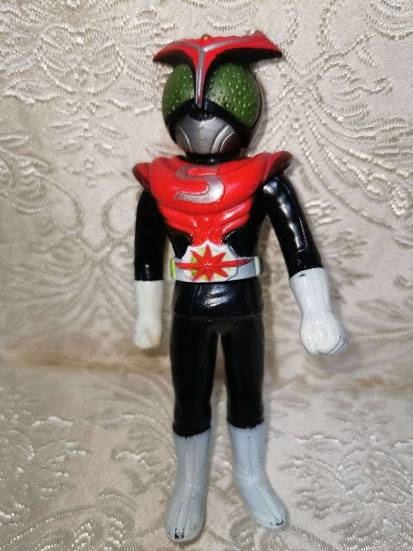 ポピー 仮面ライダー タックル　ストロンガー アマゾン　ソフビ 　3個セット