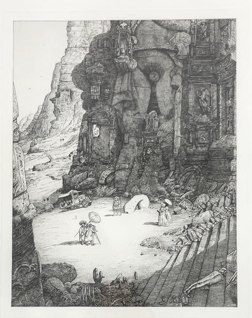 フィリップモーリッツ　限定100枚　銅版画