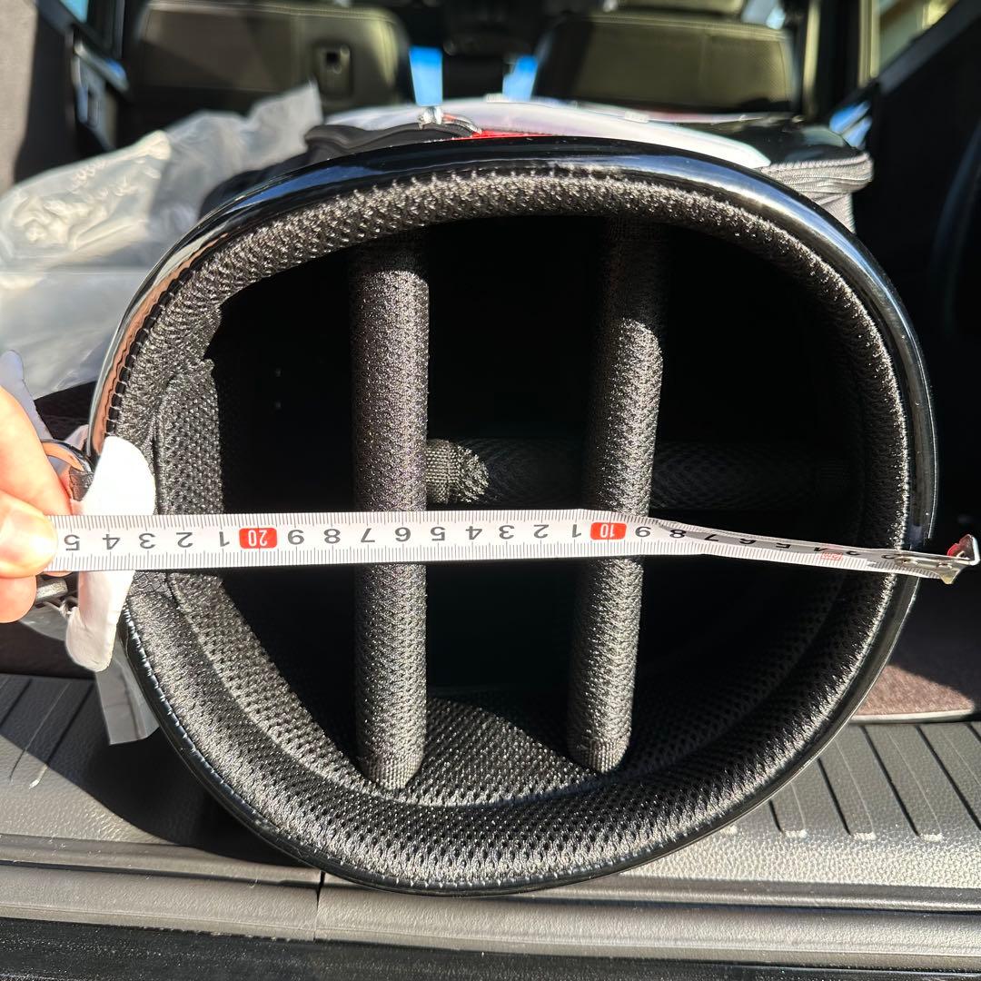 【新品未使用】HONMA キャディバッグ BK/RED