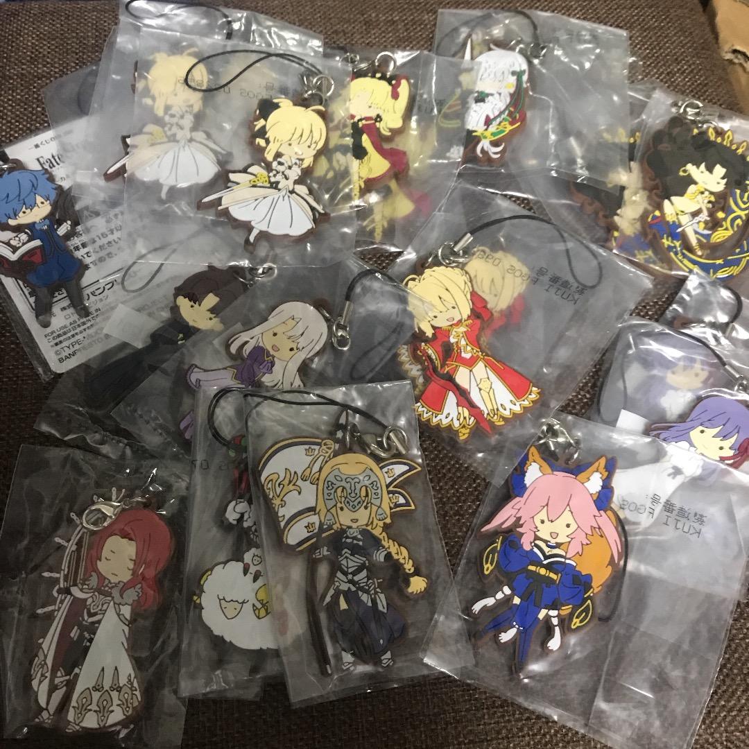 fate fgo ラバーストラップ 大量