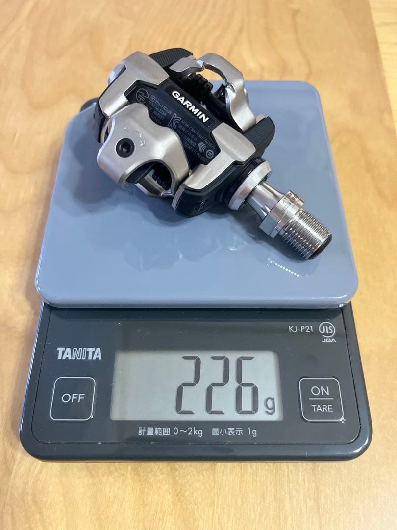 GARMIN Rally XC100 シングルセンサー ペダル型パワーメーター