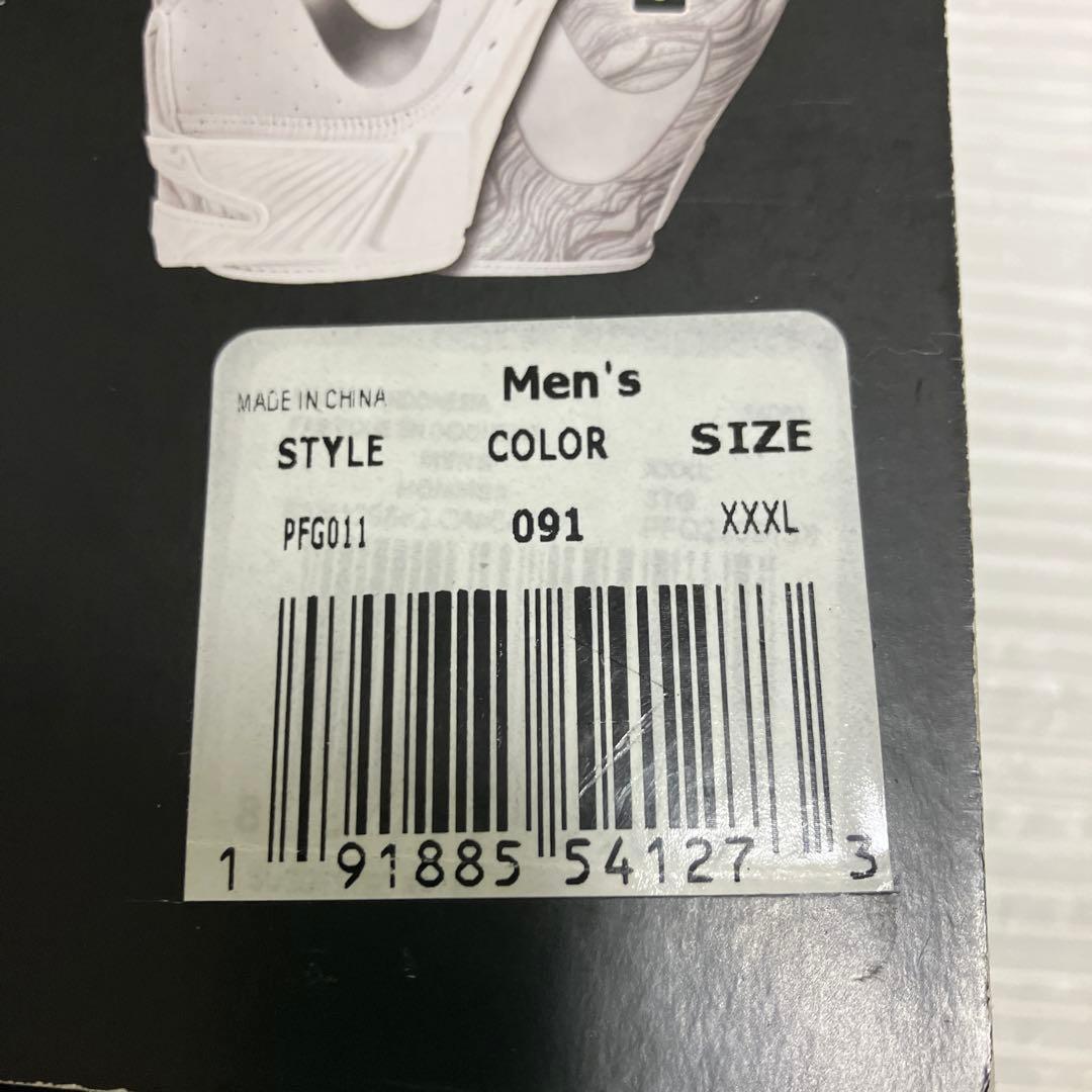 送料無料 新品 NIKE アメフト グローブ VAPOR JET 3XL