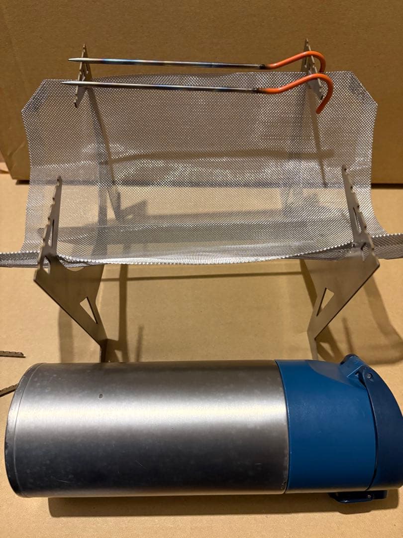 新品未使用ソラチタニウムギア焚き火台袋付き