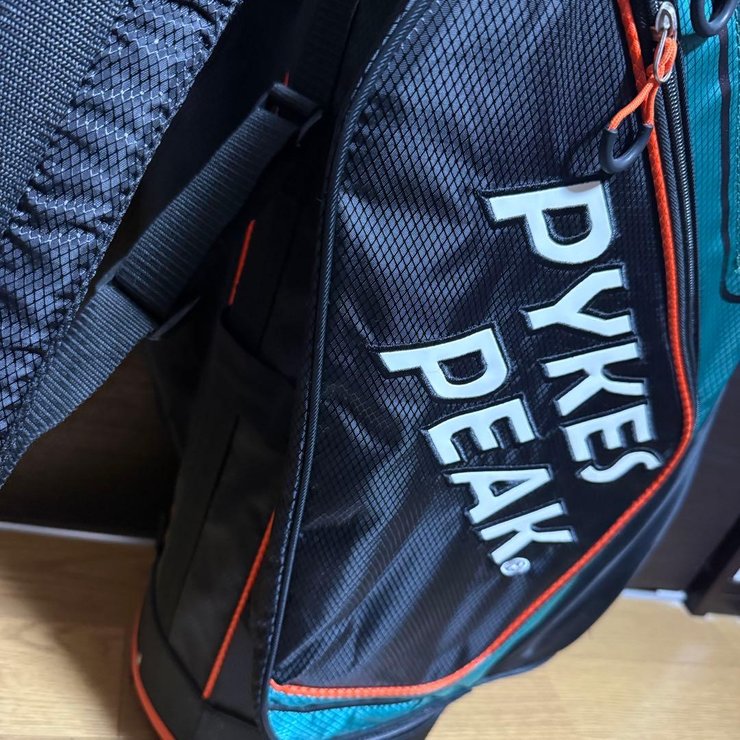 現行品 PYKES PEAK キャディバッグ ゴルフ PPS-0 SERIES