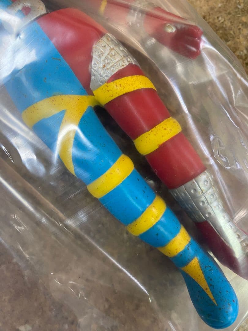 人造人間・キカイダー ソフビ人形 25cm 当時物風