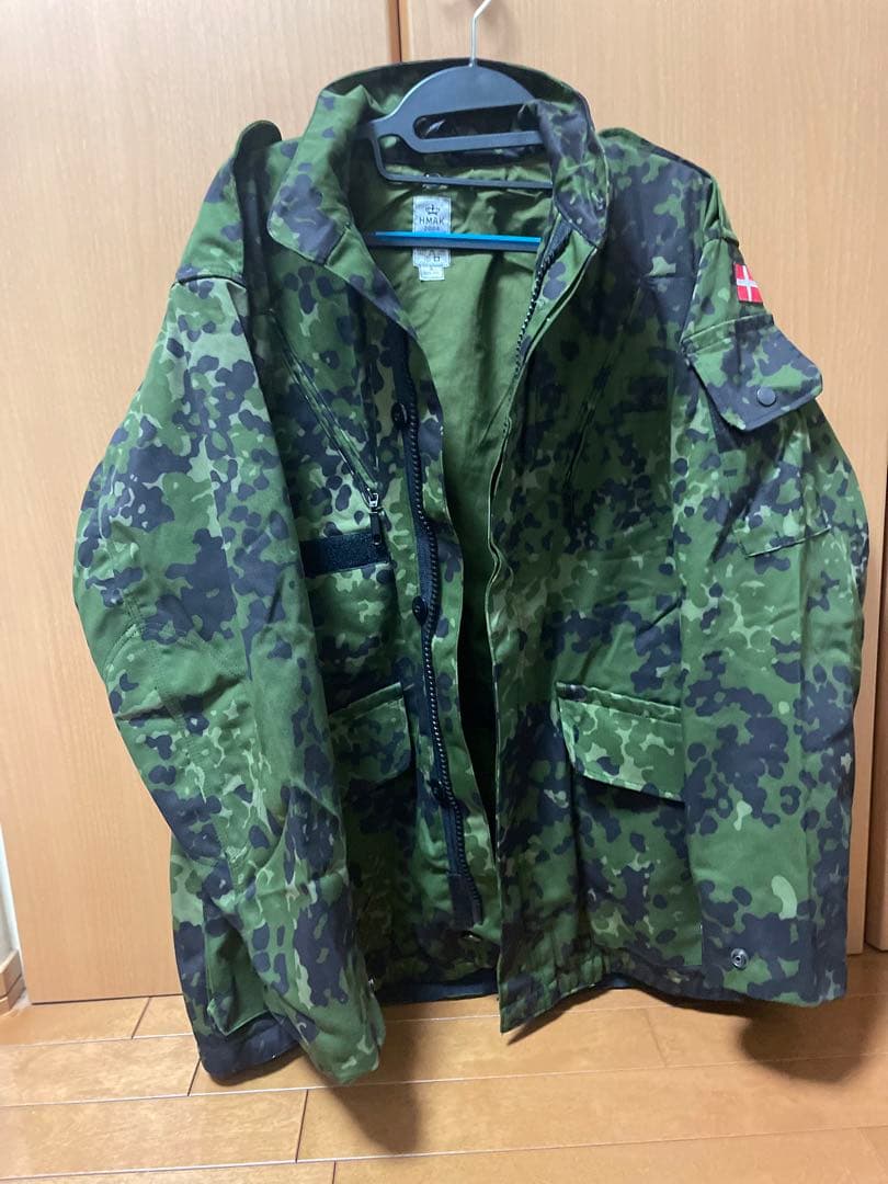 実物　デンマーク軍　HMAK M84 コンバットジャケット　サバゲー　希少