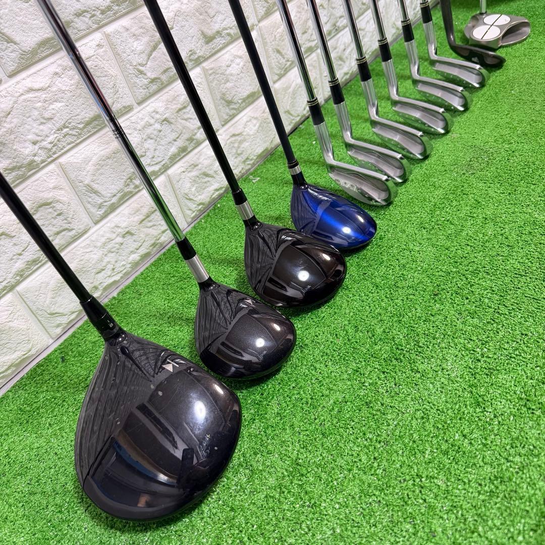 ゴルフセット　豪華　SRIXON タイトリスト　ラウンド仕様　本格派　すぐ使える