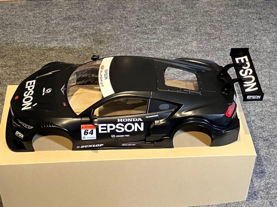 タミヤ ラジコン NSX CONCEPT-GT 塗装済 スペアボディ ブラック