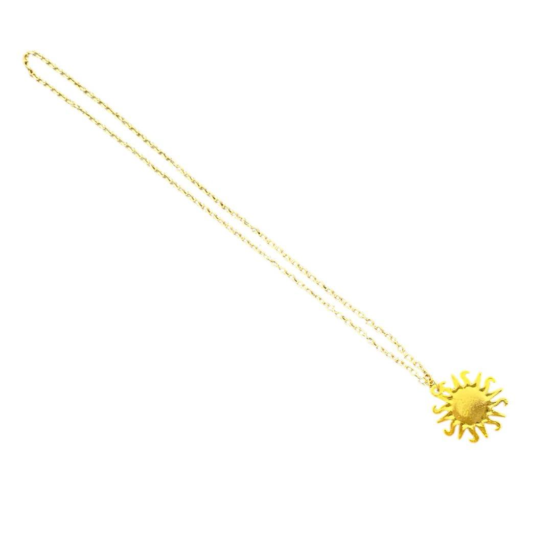 【平成レトロ】1990年代　セボンスター　グリーン　ネックレス　デッドストック