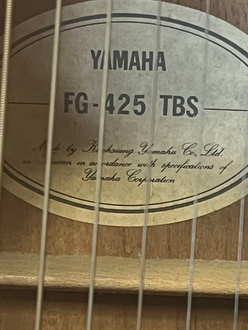 YAMAHA FG−425ＴＢＳ
