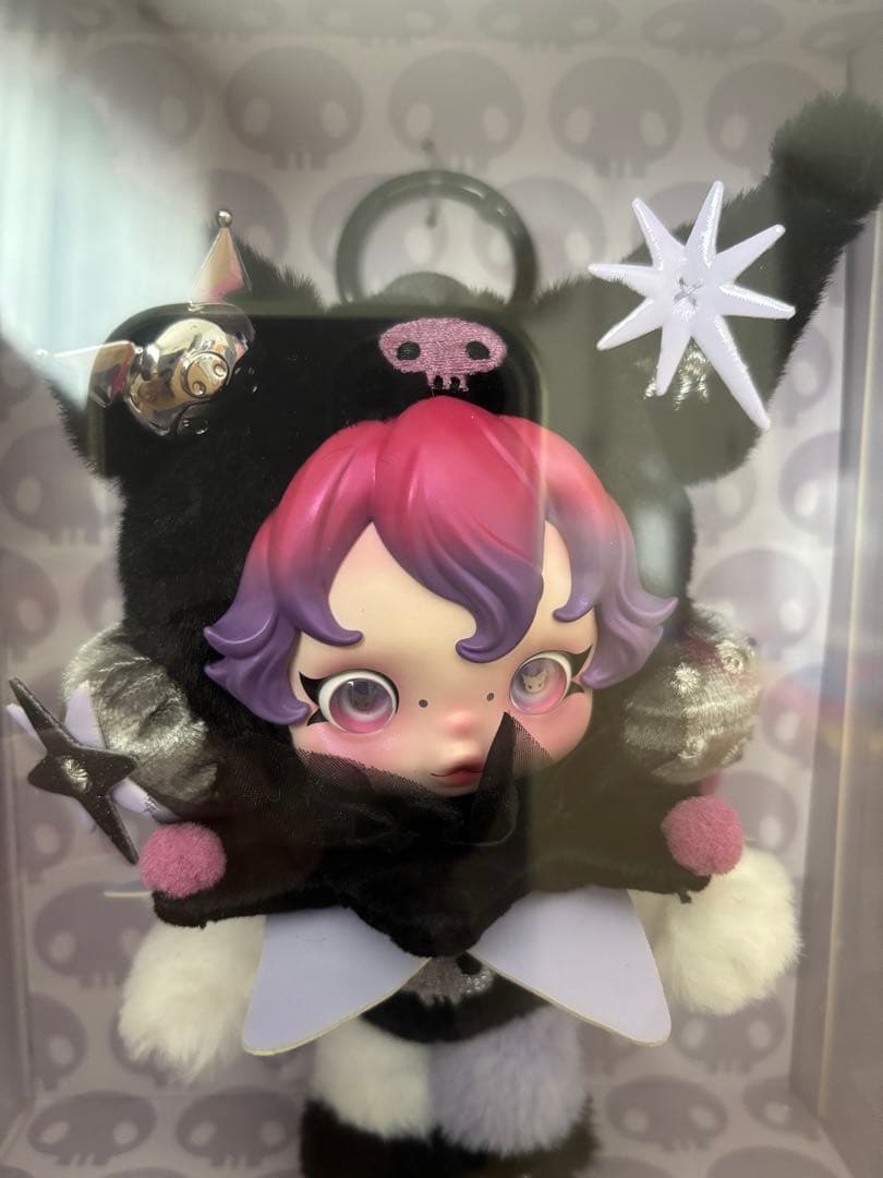 ポップマート　スカルパンダ　マイメロ　クロミ　ぬいぐるみペンダント　セット