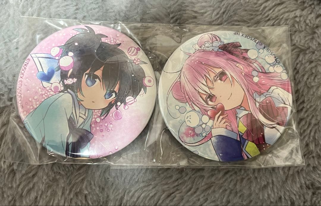 ハッピーシュガーライフ コミケ 缶バッジ