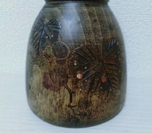 創作こけし　松谷ちどり作「秋風」高さ約12㎝　美品