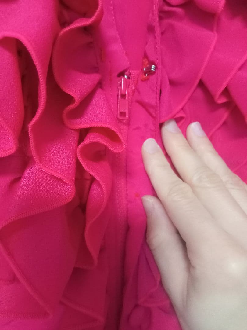 イベリア　フラメンコ衣装　ブラウス&ファルダセット　スカート　ドレス　ピンク