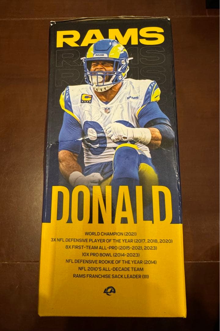 希少！アーロン・ドナルド ボブルヘッド フィギュア　送料込み