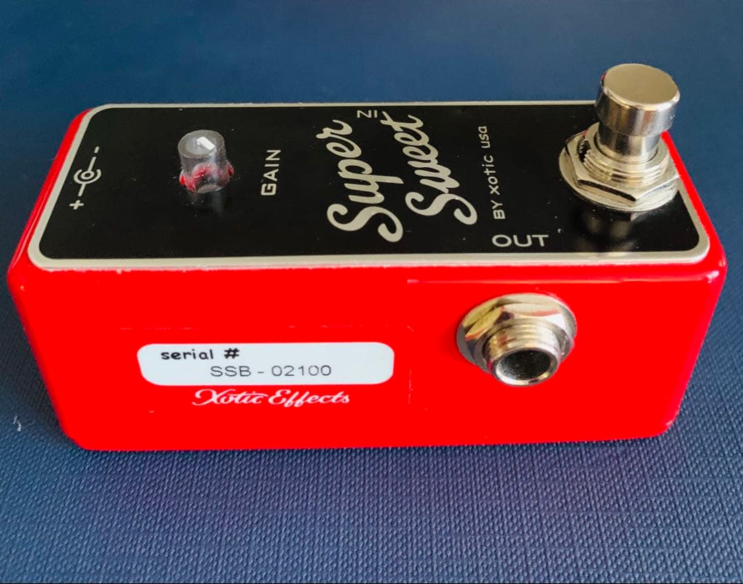Xotic USA Super Sweet ギターエフェクター