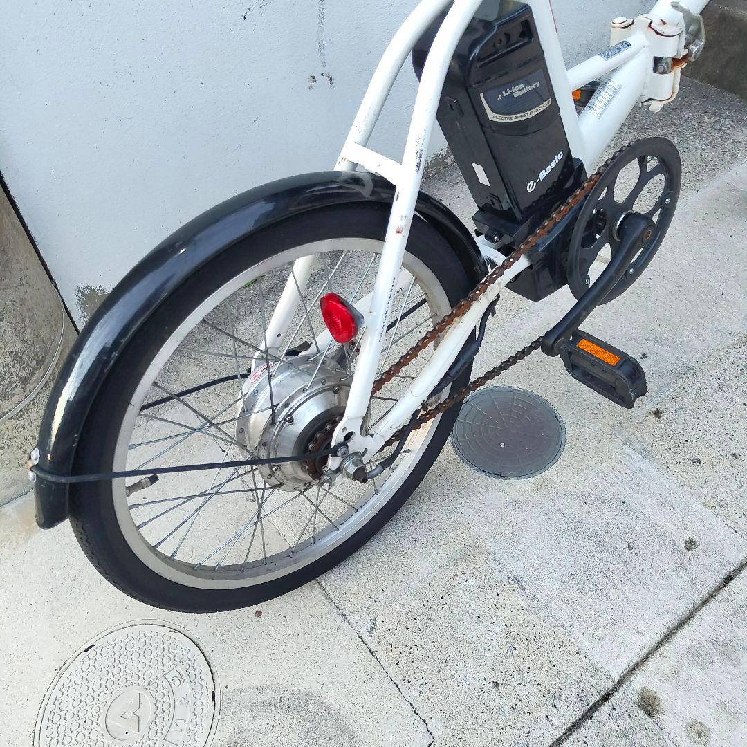 CITROENシトロエン折り畳み電動アシスト自転車 20インチ　ジャンク
