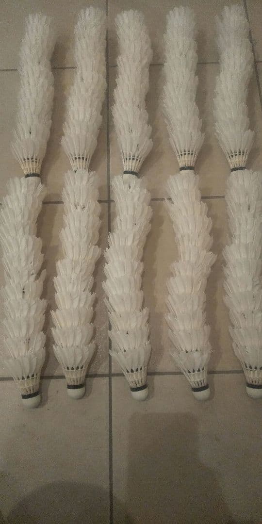 中古バドミントンシャトル 10ダース(120球)